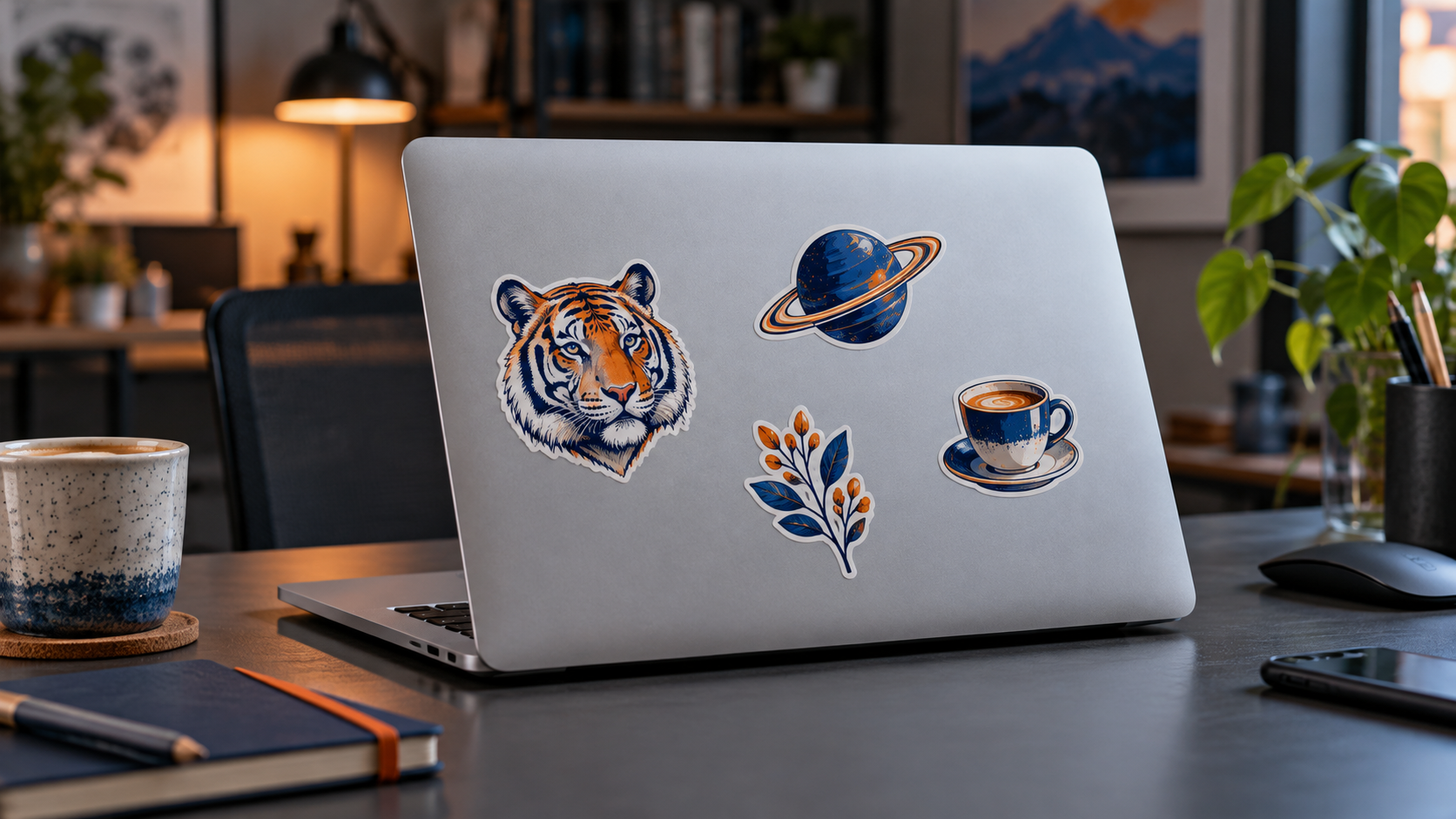 Minh họa ứng dụng sticker