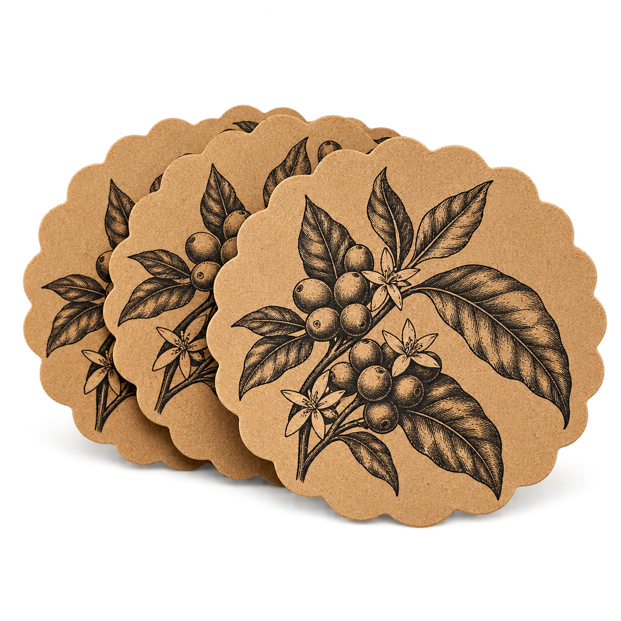 Sticker giấy kraft (hình minh họa)