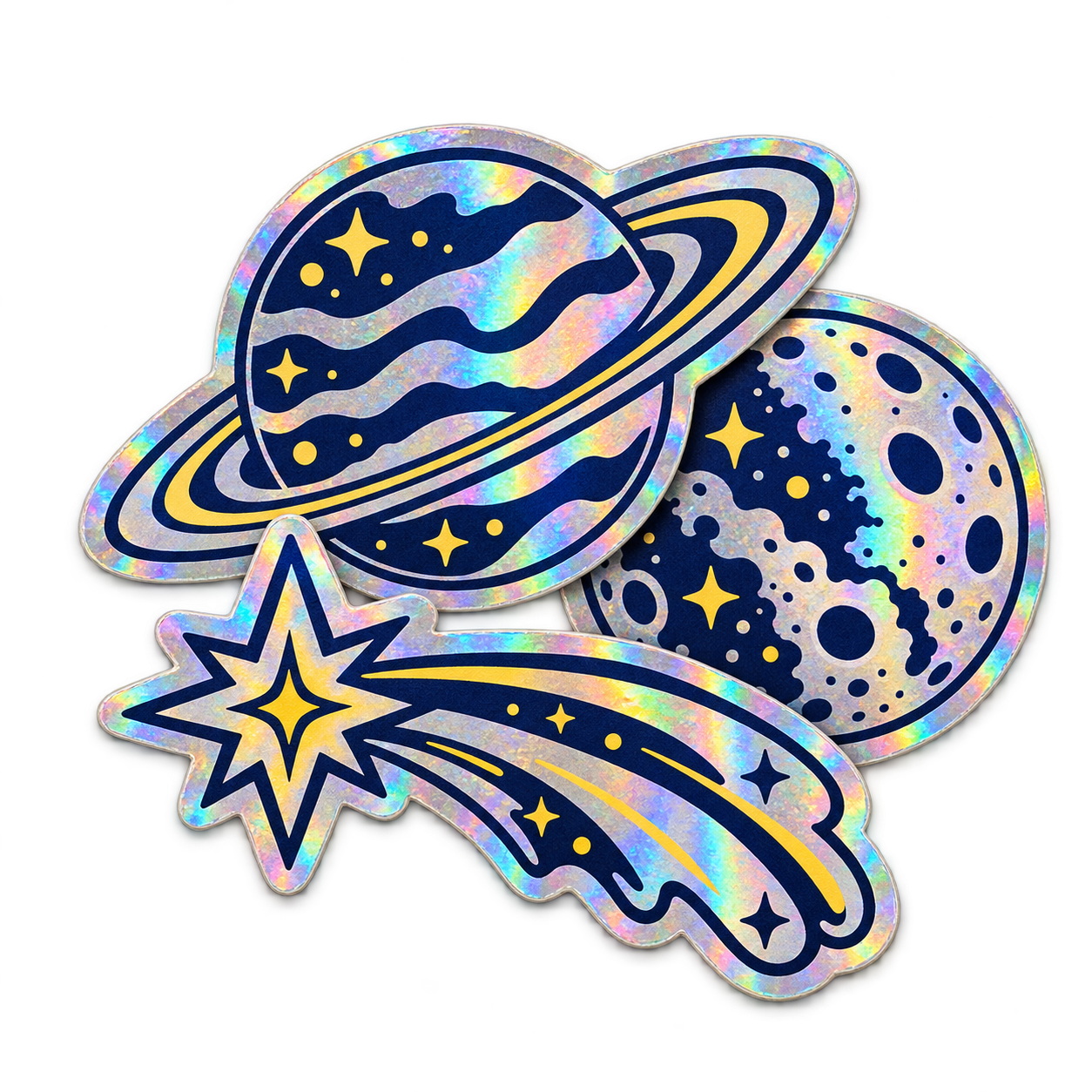 Minh họa Hologram Sticker