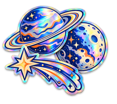 Hologram Sticker (hình minh họa)