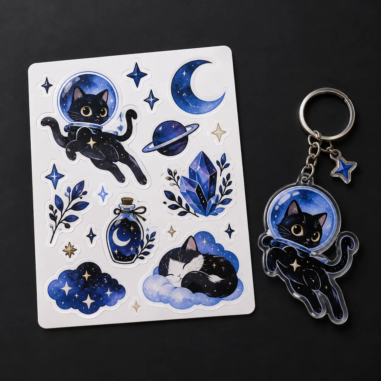 Minh họa Sticker sheet cho creator