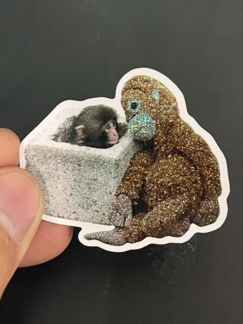 Spread love not war. Enjoy the hologram sticker about Punch-kun. #stickeraz #hologramsticker