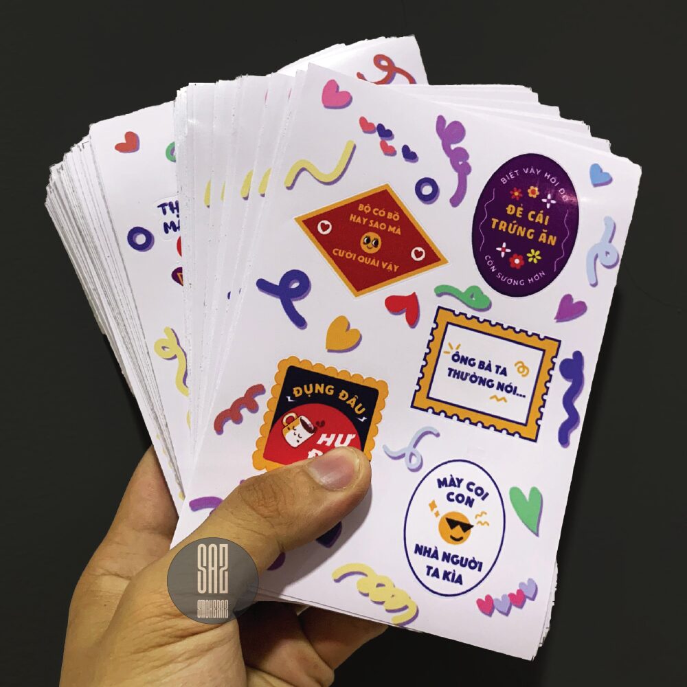 Sample mẫu sticker sheet 0100001 full size