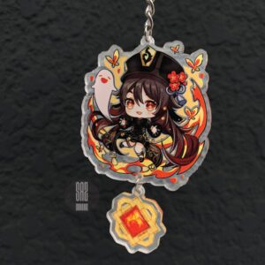 Mẫu keychain móc khóa mica 0300001