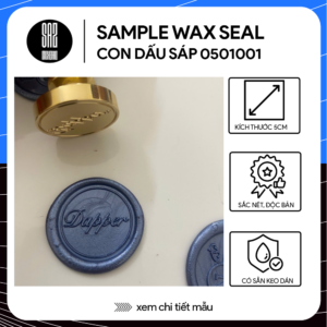 Mẫu wax seal con dấu sáp 0601001 thumb